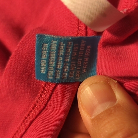 XL Tori Richard long sleeve pink top shirt soft see desc holiday hides flaws - Picture 8 of 8